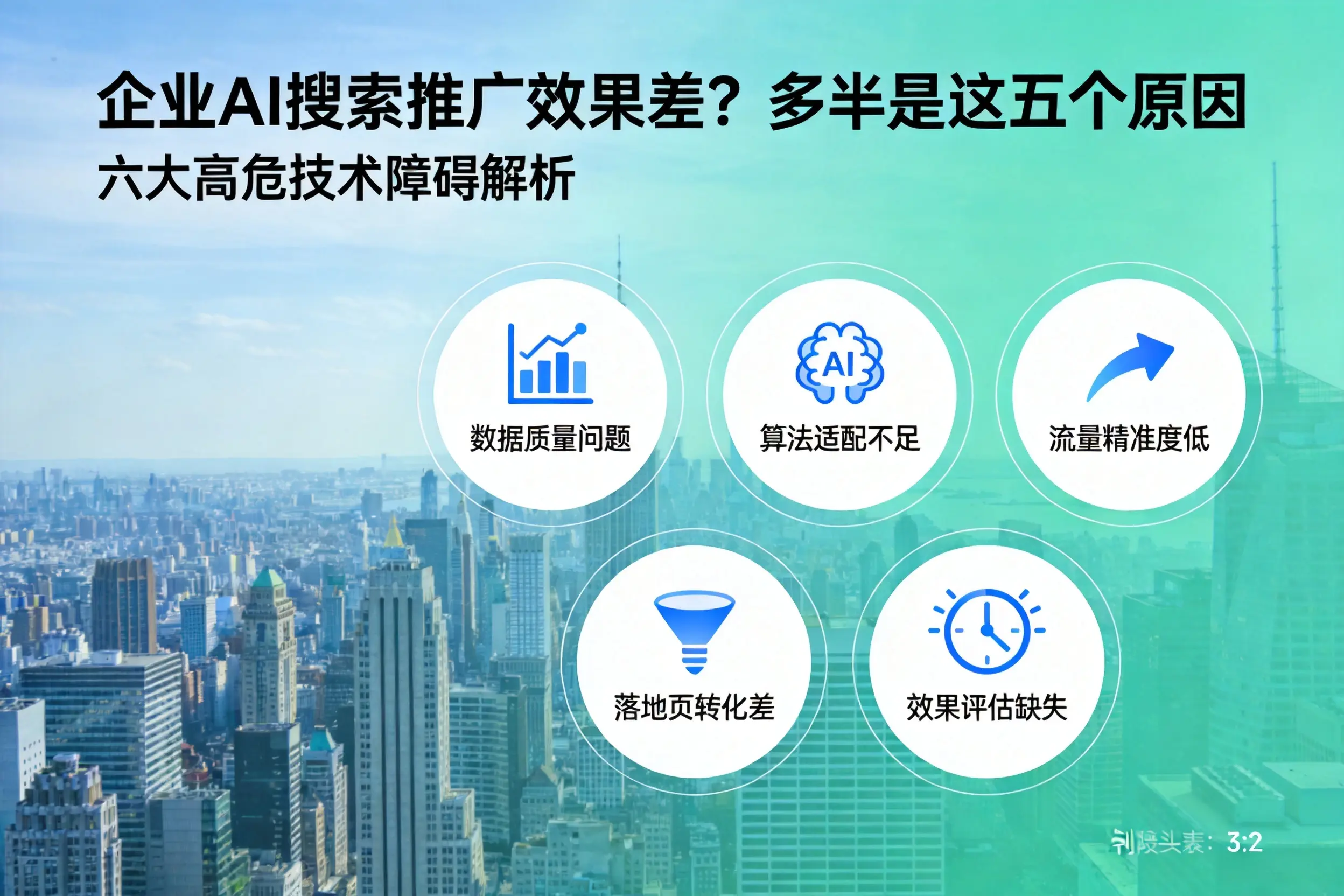 清苑企业AI搜索推广效果差？多半是这五个原因